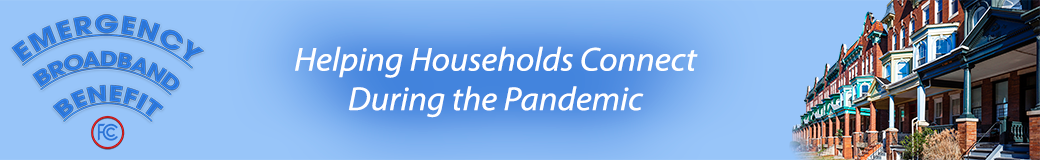 Emergency Broadband Benefit web banner
