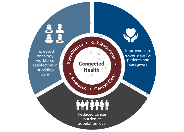 Connected Health and Cancer Pie Chart