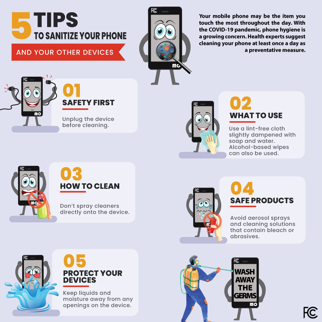 How to Sanitize Your Phone and Other Devices  Federal