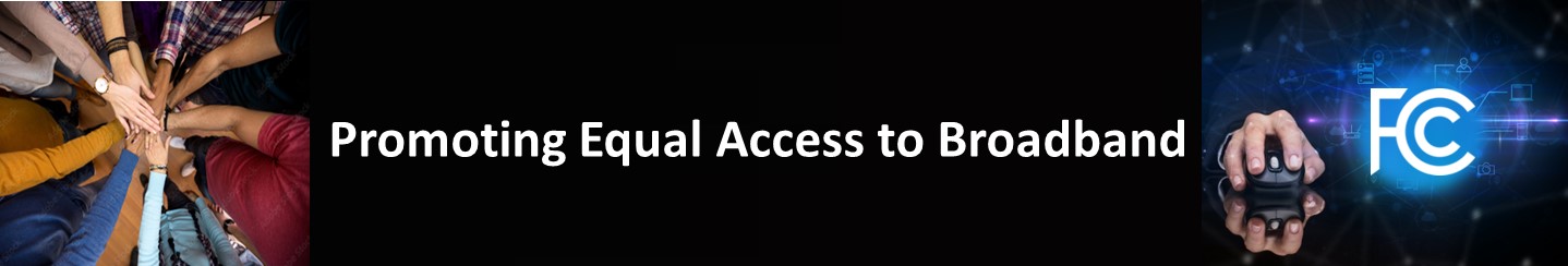 Banner: Promoting equal access to broadband