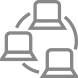 networked computers icon