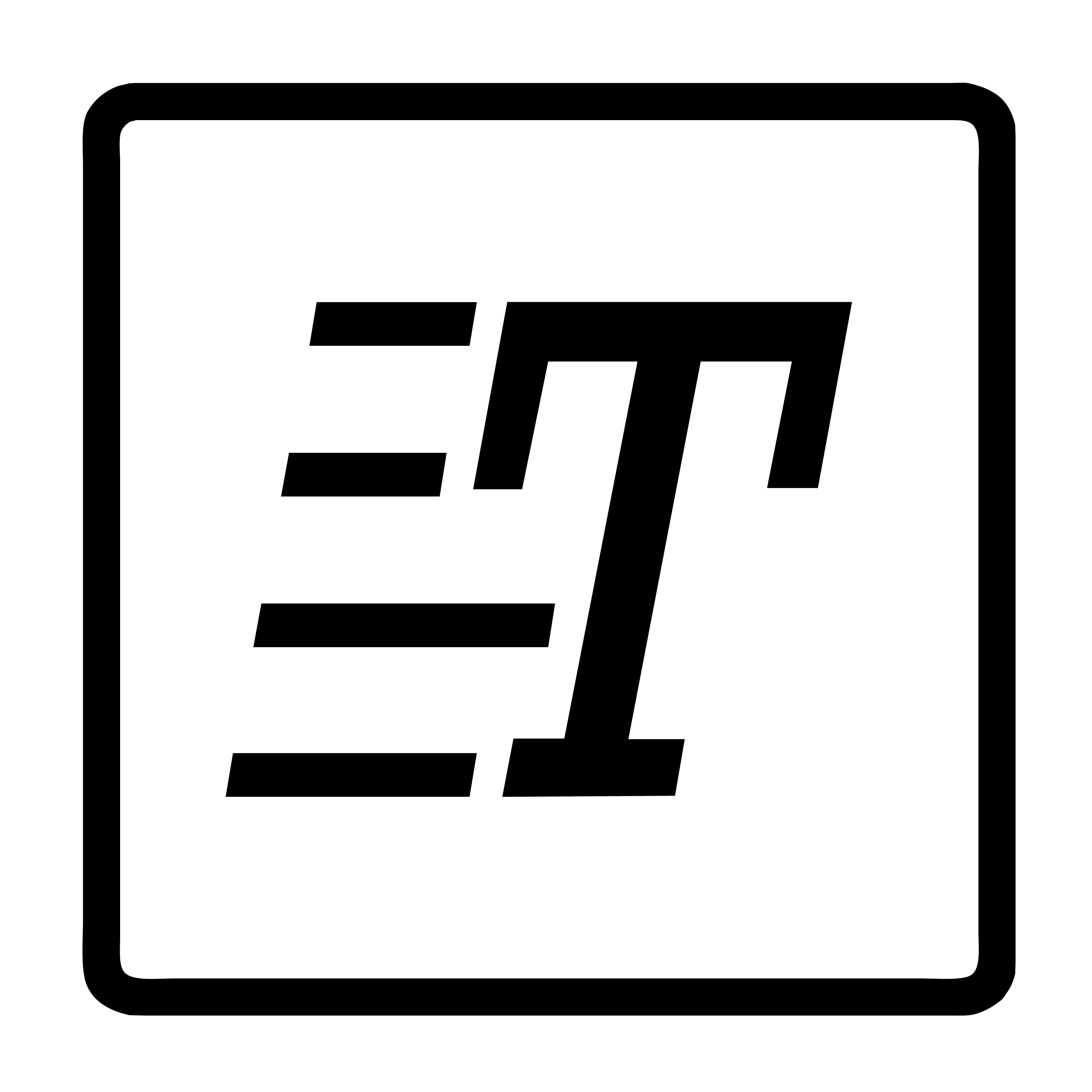 Standard international symbol of real-time text.