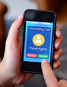 Incoming Call on Smart Phone Screen Incoming Call on Smart Phone Screen