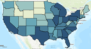 Total EBB & ACP Support by Geographic Region